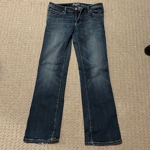 Rock 47 Wrangler bootcut jeans. Size 7 x 32.